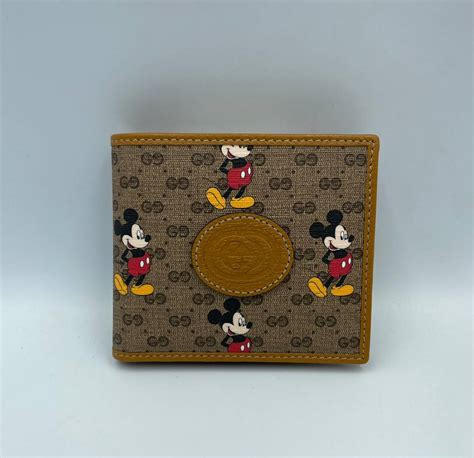 mickey mouse gucci wallet